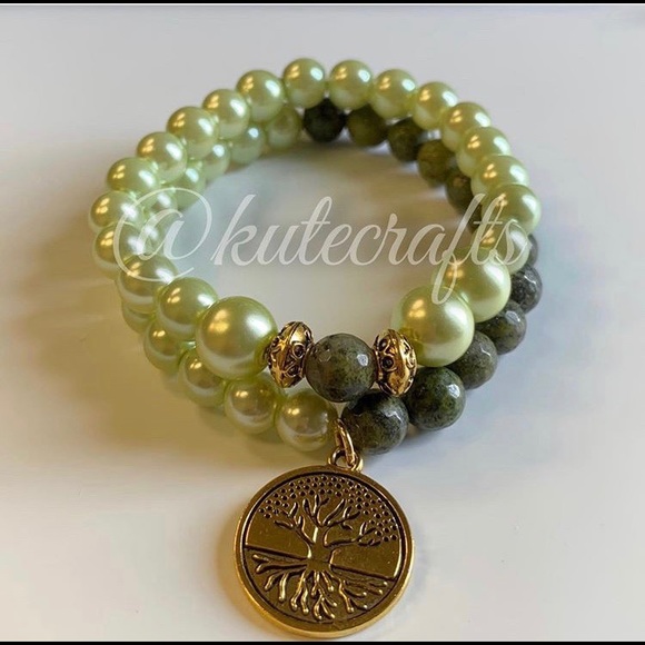 Jewelry - 2 STACK HANDMADE BRACELET